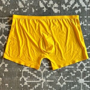 ASWEMOVE Dominate Boxer Brief. Size M. Yellow